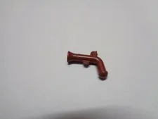 Lego Minifigure, Weapon Gun, Flintlock Pistol 2562 77024 Reddish Brown