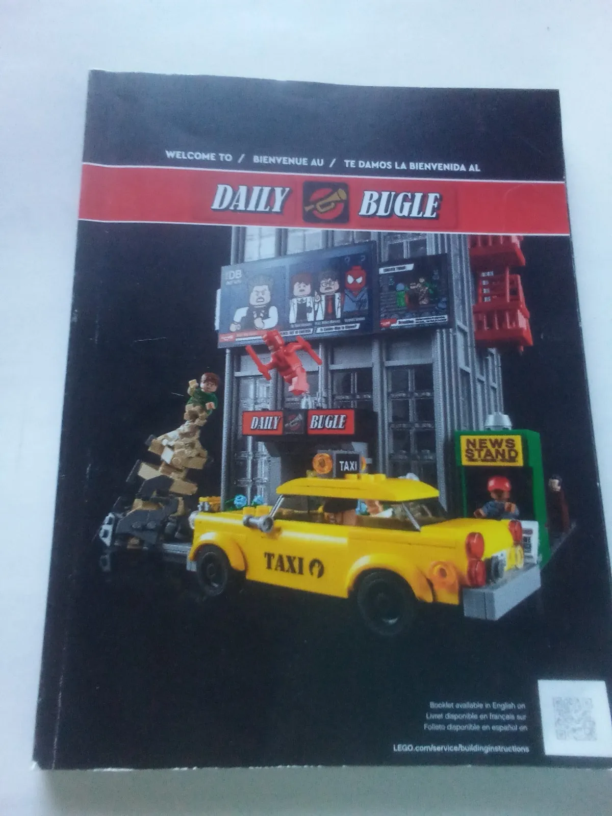 INSTRUCTIONS ONLY  Manual Booklet for LEGO 76178 Marvel Spider-Man Daily Bugle