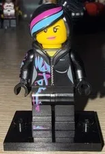 LEGO Minifigure Lucy Wyldstyle LEGO Movie 2 Minifig magenta lined hoodie 