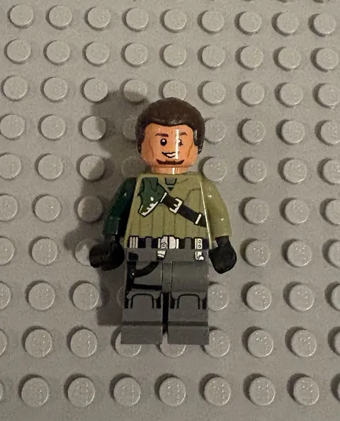 LEGO Star Wars Kanan Jarrus minifigure sw0602 dark brown hair