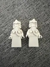 Lego 11377 LOTR  Minas Tirith Castle Statues Only!  As Shown Statue Of Aragorn