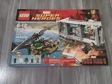 Lego Marvel Super Heroes #76007 Iron Man Malibu Mansion Attack MISB 364 pieces!
