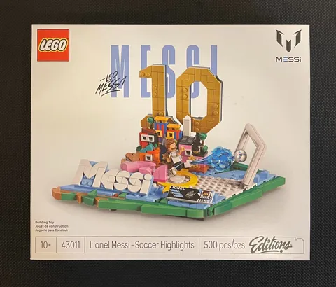 LEGO Editions #43011 Lionel Messi Soccer Highlights 500 PCS New Sealed