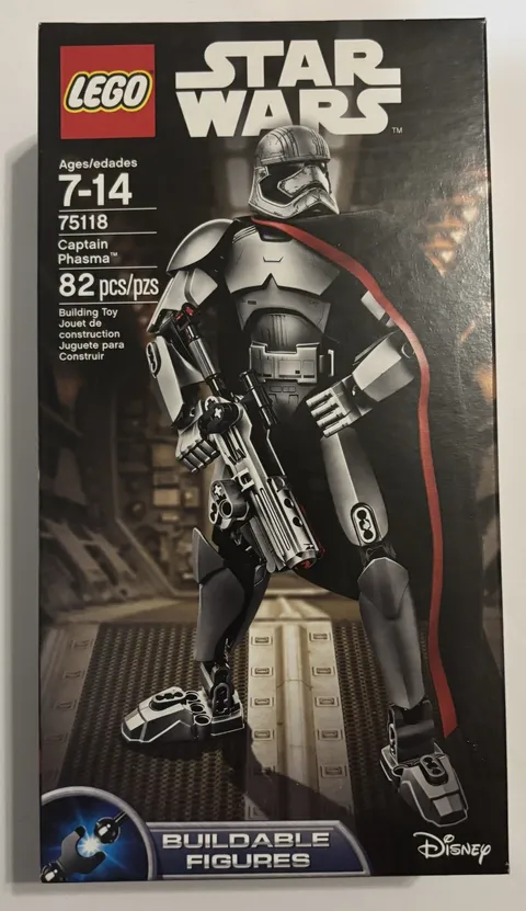 LEGO Star Wars: Captain Phasma (75118) Factory Sealed New SHIPS TODAY