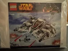 LEGO Star Wars Snowspeeder 75049 Instruction Manual ONLY Retired Hoth