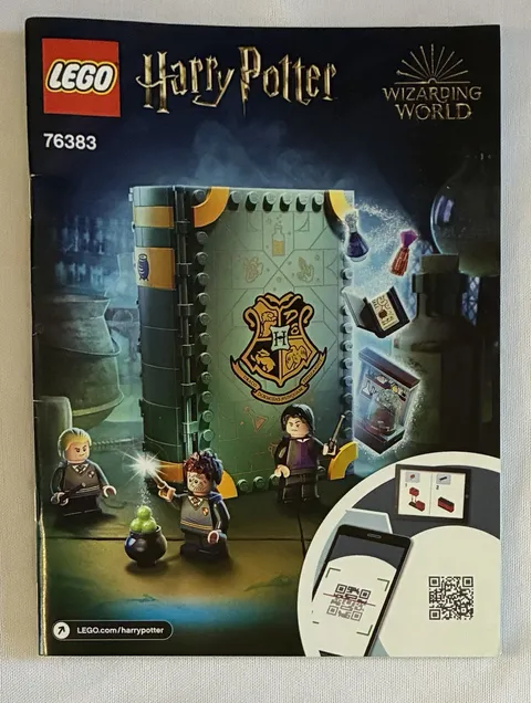 LEGO Hogwarts Moment Potions Class 76383 Harry Potter Illustrated Manual