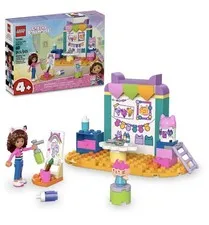 LEGO 4+ Gabby's Dollhouse Crafting with Baby Box Building 60 Pc Set #10795 NEW