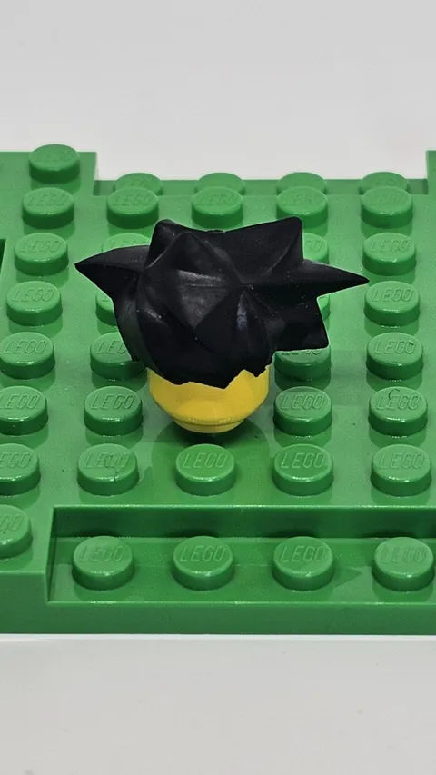 LEGO Nightwing Minifigure Hair From DC Batman Arkham Asylum Set 7785