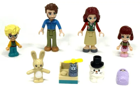 LOT of LEGO Friends -Minifigures-Parts & Accessories-Pets-Furniture