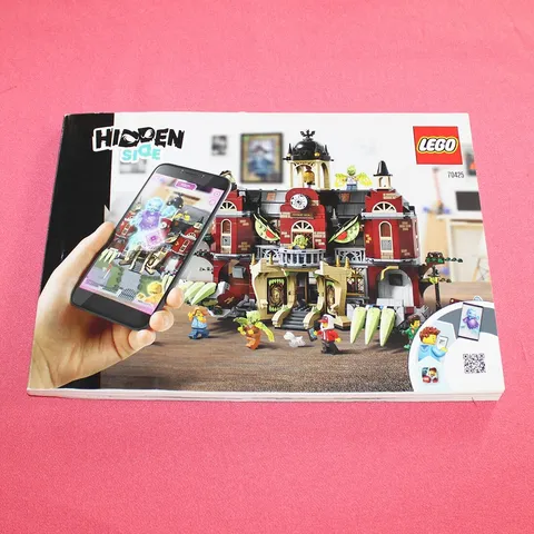 LEGO 70425 The Haunted High School of Newbury Instruction Booklet / Note / Hidden Side