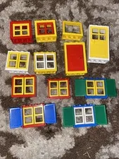 LEGO VINTAGE Windows Doors Shutter Lot As Pictured