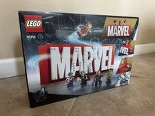 LEGO Super Heroes: Marvel Logo & Minifigures (76313)