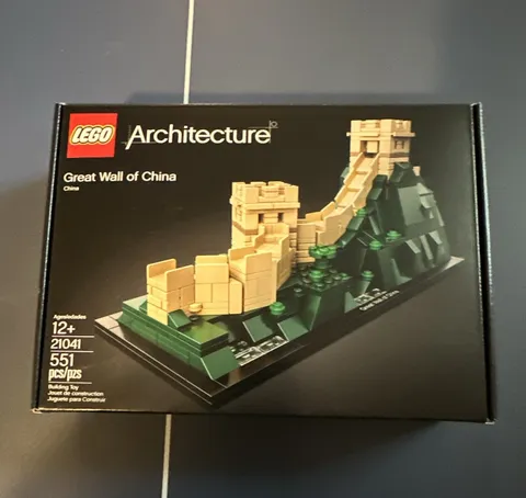 LEGO Architecture Great Wall of China 21041 Complete 551 pcs w/ Box Age 12+
