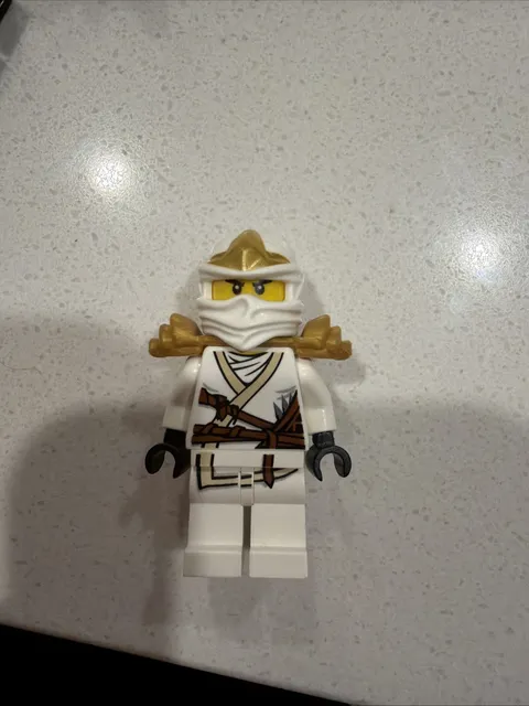 LEGO Ninjago Zane ZX With Armor Minifigure NJO031 From 9445 9440
