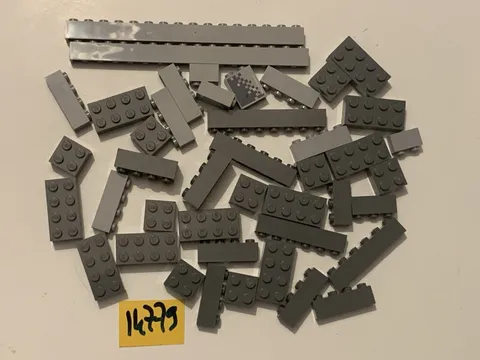 Lego Grey Brick Coin Lot For Star Wars Theme