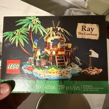 LEGO Ideas Ray the Castaway 40566 239pc Limited Edition Set 18+ 2022