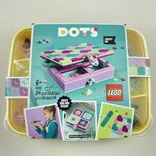 LEGO 41915 DOTS Jewellery Box ORIGINAL Storage Tray and Instructions RETIRED NEW