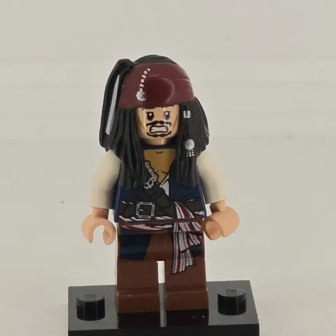 LEGO Pirates of the Caribbean Captain Jack Sparrow Minifigure 4192, 4183, 4191