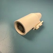 LEGO JET ENGINE piece white  & Gray Turbine 1x2 Plate
