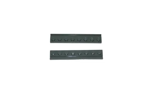 2 Lego® TRAIN Railway 9V 12V RC Slide Guide Rail 8x1 BLUISH GREY