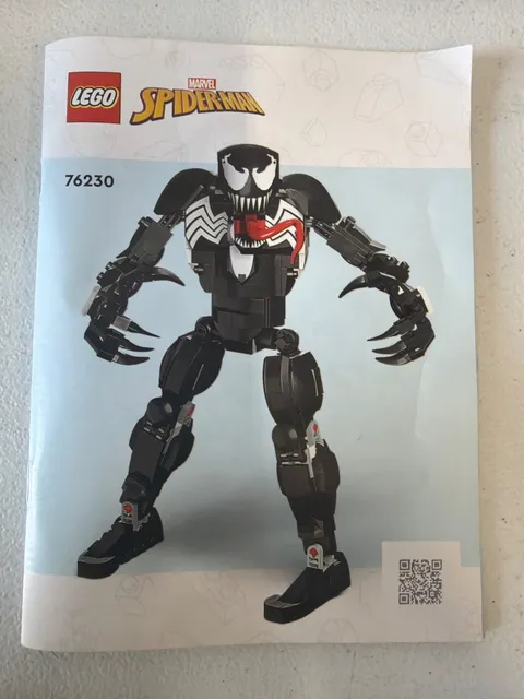 LEGO Marvel Spider-Man Venom Building Kit 76230 Instruction Booklet ONLY