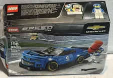 LEGO Speed Champions Chevrolet Camaro ZL1 Race Car 198 Pieces Set 75891