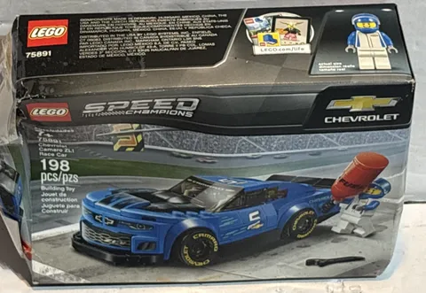 LEGO Speed Champions Chevrolet Camaro ZL1 Race Car 198 Pieces Set 75891