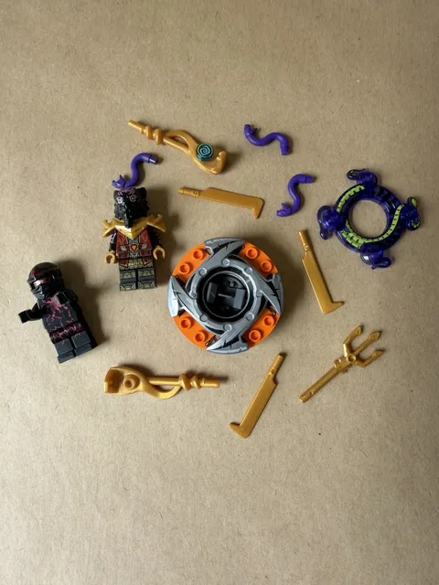 Lego Ninjago Minifigure Lot - including NRG Cole (NJO0057)