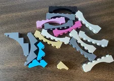 LEGO Parts:  Arch Combined Bulk Lot, Part nos. 92950 88292 78666 30099