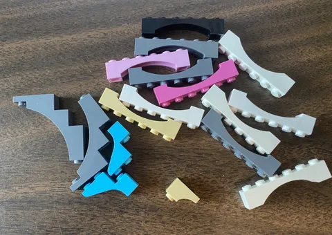 LEGO Parts:  Arch Combined Bulk Lot, Part nos. 92950 88292 78666 30099
