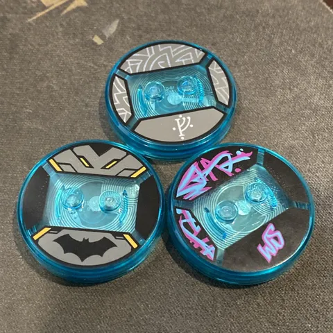 Lego Dimensions Batman Gandalf & Wyldstyle Toy Tag Disc Starter Pack Lot