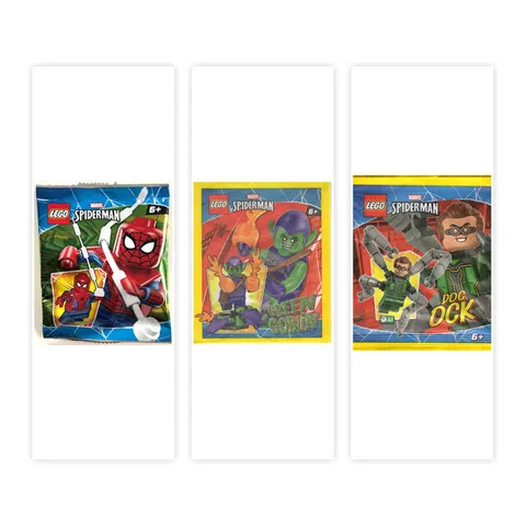 LEGO ® Marvel Spider-Man Foil Pack Doc Ock Green Goblin selection new original packaging