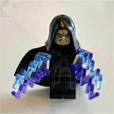 LEGO Minifigure darth sidious with lighting