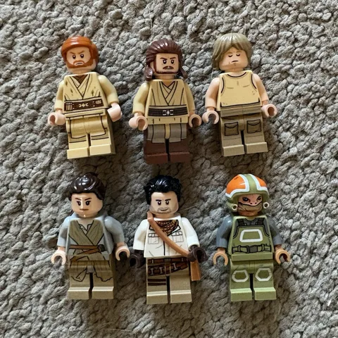 LEGO Star Wars Minifigure Lot (6) sw1082, sw0810, sw0907, sw0667, sw1049, sw0660