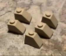 LEGO 3040 Sand Blue Slope 45 2 x 1 Pieces Lot.