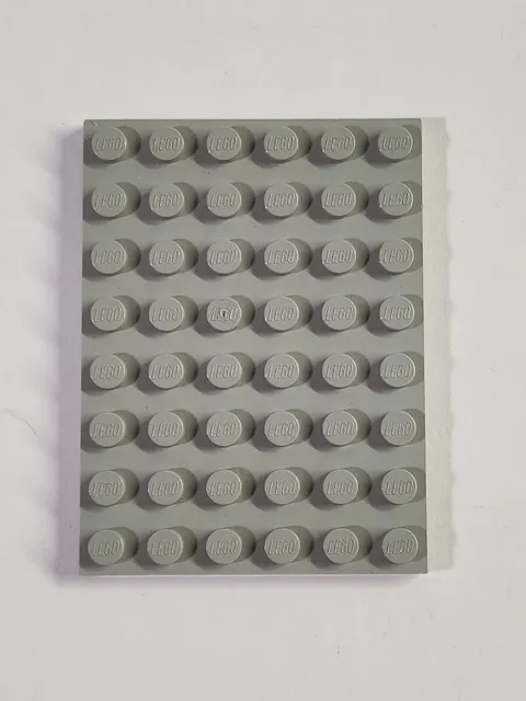 LEGO Parts ● Light Gray (Old) Plate 6 x 8 ● # 3036 ● QTY 1
