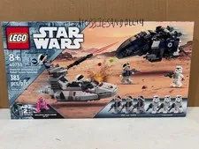 Lego Star Wars !! 70755 Imperial Dropship vs Rebel Scout Speeder New !! QT-KT