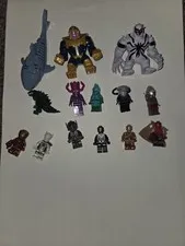 Coustom Lego Mixed Lot Assorted Minifigures & Accessories Plastic Minifigure