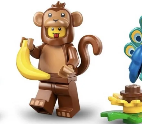 LEGO Minifigures Series 28 Monkey Costume Minifigure 71051 Blind Box 24 Hr.Ship
