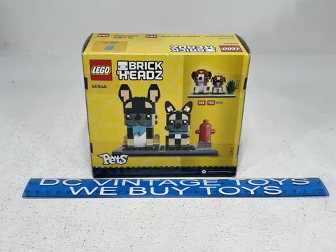 Lego 40544 Brickheadz French Bulldog + Puppy Brand New And sealed Free Shipping