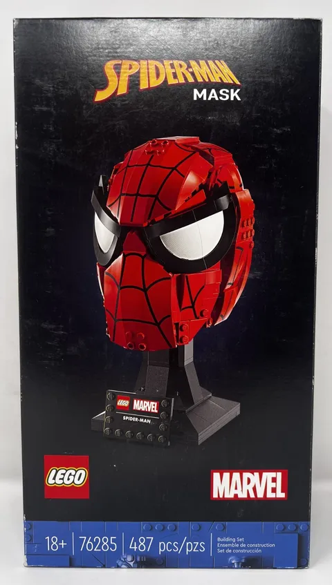 LEGO 76285 Marvel Spider-Man Mask - New Sealed - Retired