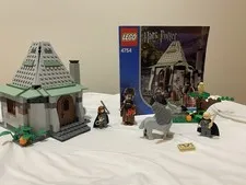 LEGO Harry Potter 2004 Set 4754 Hagrid’s Hut & 4750 Buckbeak Encounter W/ Manual