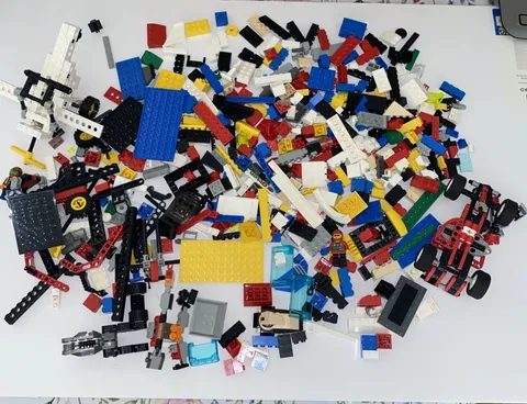 LEGO Technic Mix Bulk Figures, Wheels Tires Over 2 Pounds