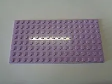Lego Plate Plate 8 x 16 92438 Lavender New New