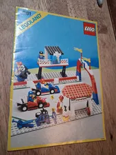 Lego 6381 Victory Lap Raceway Instruction Manual Used No Bricks Legoland