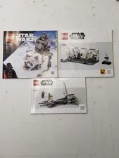 LEGO Star Wars 75346 75387 75322 Instruction Manuals Only Genuine Booklets