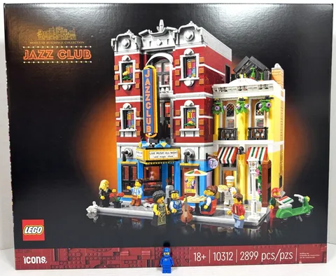 LEGO 10312 Icons Jazz Club New Sealed Retired Modular Building Fast Ship NISB