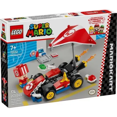 LEGO Super Mario Kart Standard Kart 74722 Building Set - 174 pcs - Brand New MIS