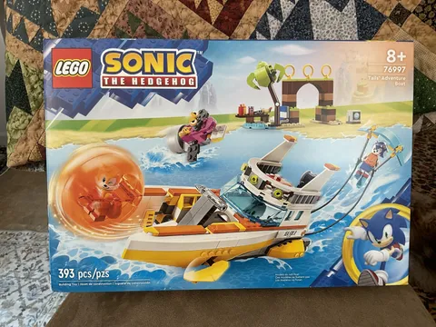 LEGO Sonic the Hedgehog: Tails' Adventure Boat Set 76997 New In Box Great Price