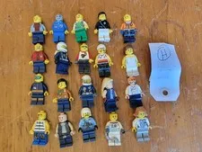 Lego 20 Mini Figs Figures Lot H